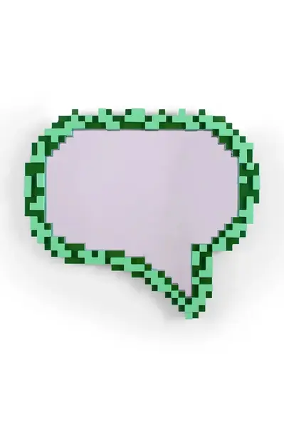 Nástenné zrkadlo Seletti Pixel 62 x 70 x 3,8 cm