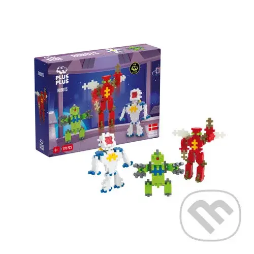 Plus-Plus Roboti 170 ks - hra z kategorie Stavebnice