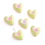 2Pcs UV Platings Acrylic Beads