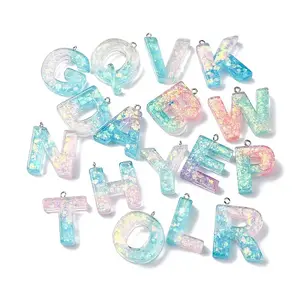 Transparent Epoxy Resin Pendants