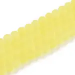 Transparent Glass Beads Strands