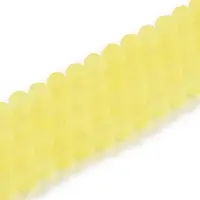 Transparent Glass Beads Strands