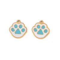 304 Stainless Steel Enamel Charms