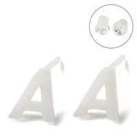 Hypoallergenic Bioceramics Zirconia Ceramic Stud Earrings