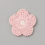 Two Tone Polyester Knitted Ornament Accessories