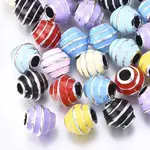 UV Plating Acrylic European Beads