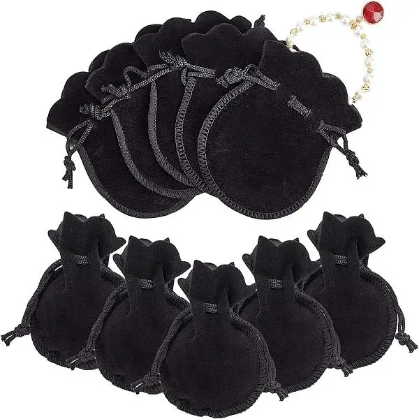 30pcs Velvet Jewelry Bag