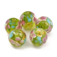 Round Lampwork Beads