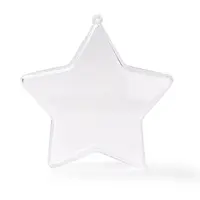 Openable Transparent Plastic Pendants