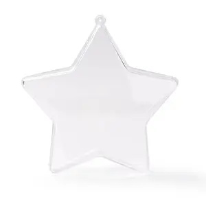 Openable Transparent Plastic Pendants