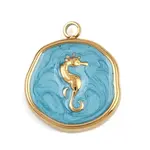 304 Stainless Steel Enamel Pendants