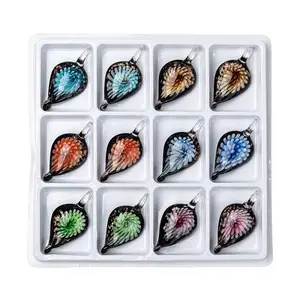 Handmade Goldsand Lampwork Pendants