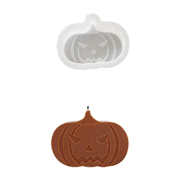 Halloween Theme DIY Shape Silicone Candle Molds