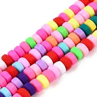 Handmade Polymer Clay Beads Strand