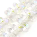Electroplate Glass Beads Strands