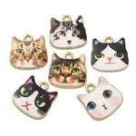 Alloy Enamel Pendants