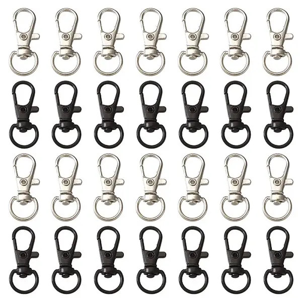 Alloy Swivel Lobster Claw Clasps