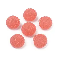 Synthetic Coral Carved Beads
