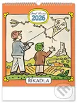 NOTIQUE Nástěnný kalendář Josef Lada – Říkadla 2026