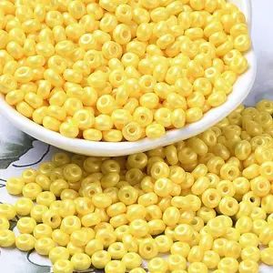 Baking Paint Luster Glass Seed Beads
