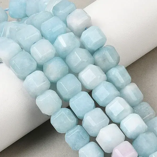 Natural White Jade Beads Strands