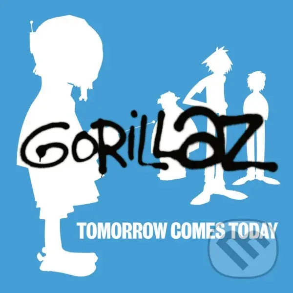Gorillaz: Tomorrow Comes Today (Blue & White, 4 Track EP,) LP,Gorillaz: Tomorrow Comes Today (Blue & White, 4 Track EP,) LP