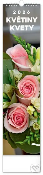 NOTIQUE Nástěnný kalendář Květina / nástenný kalendár Kvety 2026