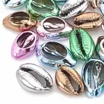 Electroplated Sea Shell Beads