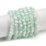 Frosted Crackle Glass Beads Strands