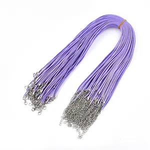 Waxed Cord Necklace Making