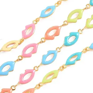 304 Stainless Steel Lip Shape Link Chains