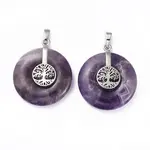 Natural Amethyst Pendants