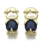 Brass Cubic Zirconia Pendants