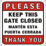 UV Protected & Waterproof Aluminum Warning Signs