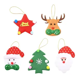 10Pcs 5 Styles Cloth Pendant Decorations