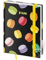 Denní diář 2026 B6 Vario Macarons s gumičkou