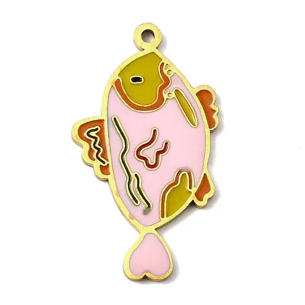 Stainless Steel Enamel Pendants