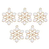 Barrel Plating Alloy Enamel Pendants