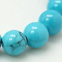 Natural Mashan Jade Round Beads Strands