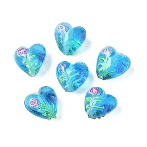 Handmade Transparent Lampwork Beads