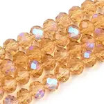 Electroplate Glass Beads Strands