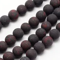 Natural Brecciated Jasper Beads Strands