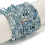 Natural Aquamarine Beads Strands