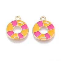 Alloy Enamel Pendants