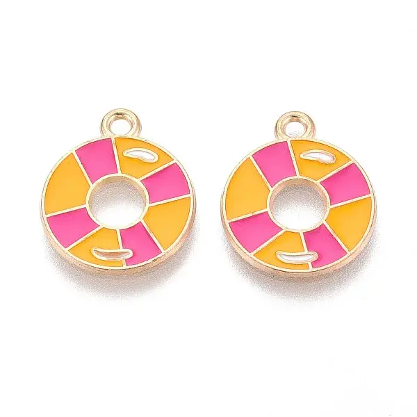 Alloy Enamel Pendants