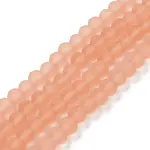Transparent Glass Beads Strands