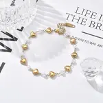 Ion Plating(IP) 304 Stainless Steel Link Bracelets for Women