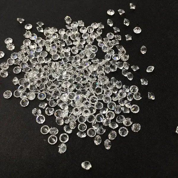 Transparent Acrylic Rhinestone Cabochons