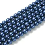 Eco-Friendly Glass Pearl Bead Strands