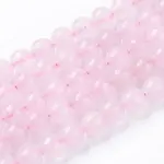Natural Rose Quartz Bead Strands
